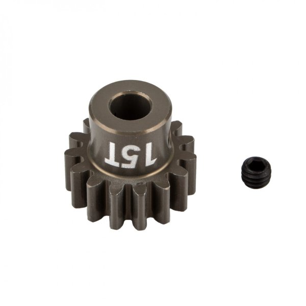 Team Associated FT Pinion Gear, MOD 1, 5mm shaft, aluminum